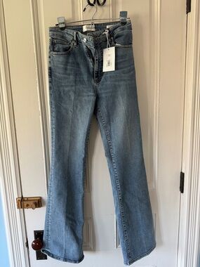 Frame Denim Light Blue Reboot Bootcut Jeans